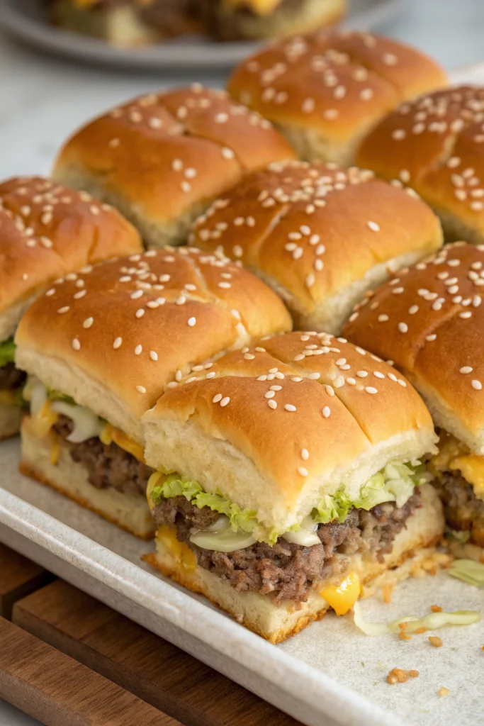 Big Mac Sliders Recipe