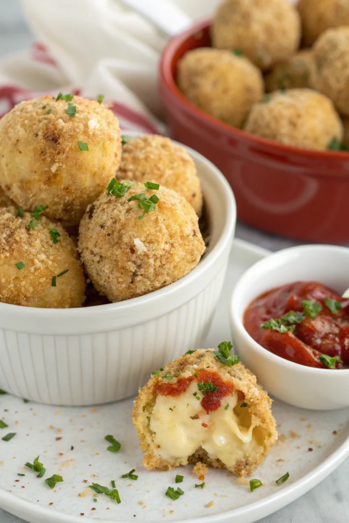 Easy Air Fryer Cheese Balls Recipe