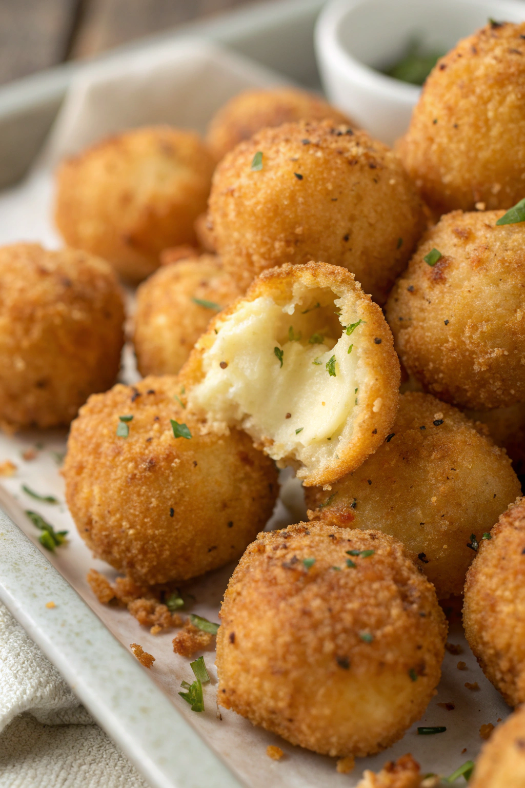 Easy Cheesy Parmesan Mozzarella Bites Recipe