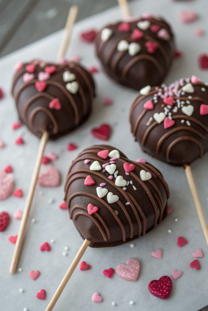 Heart Shaped Cake Pops Recipe