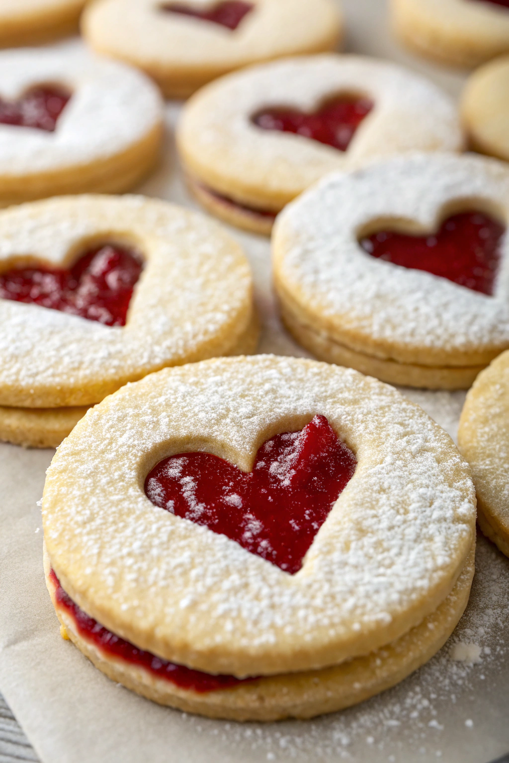 Linzer Cookies Italian Stawberry Jam Recipe