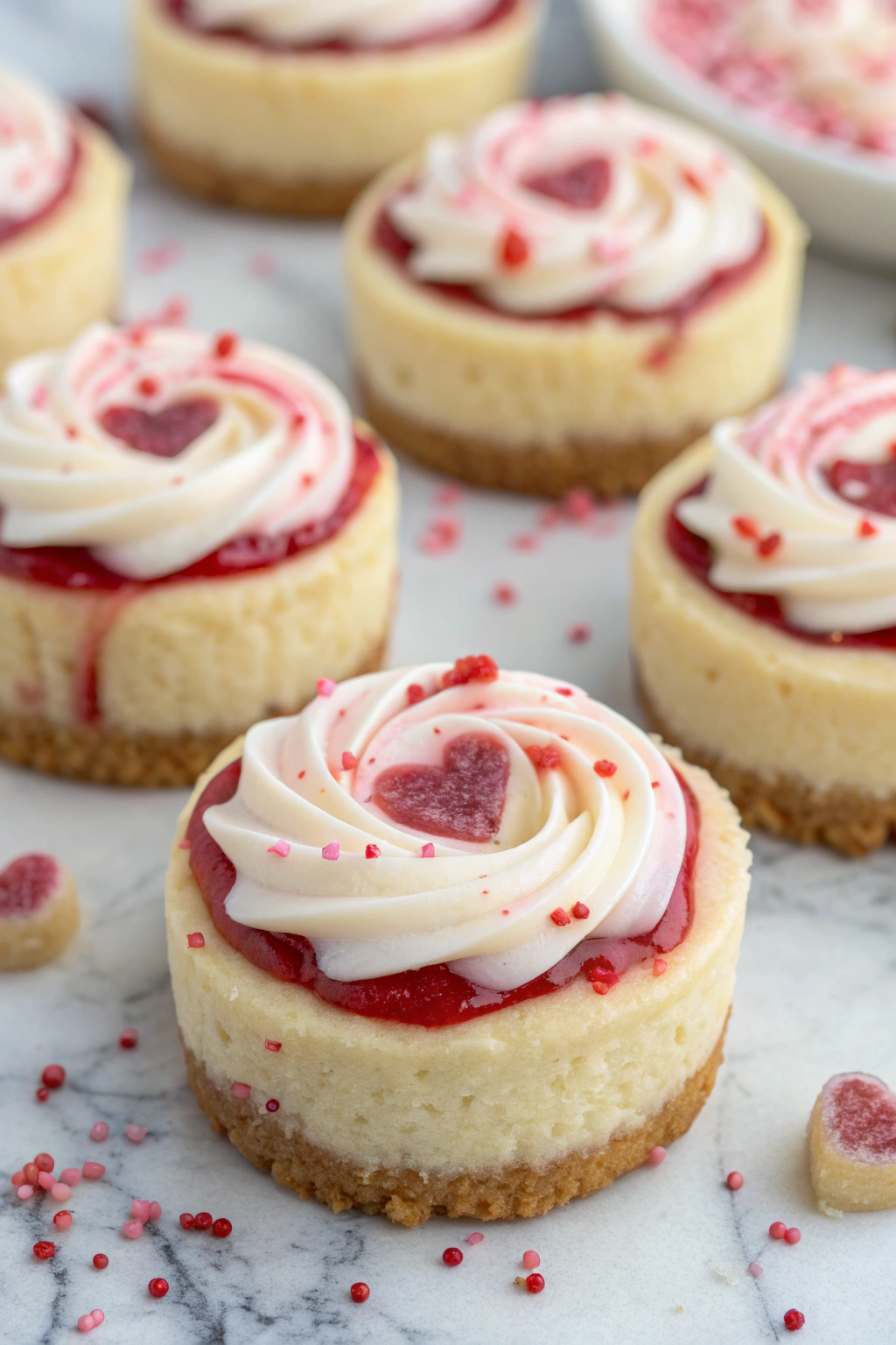 Mini Jammie Dodger Cheesecakes Recipe