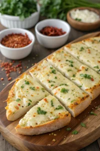 Quick Garlic Breadsticks Recipe