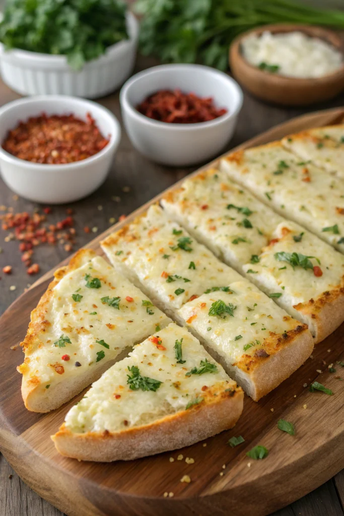 Quick Garlic Breadsticks Recipe