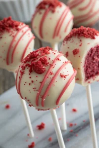 Red Velvet Cake Pops Recipe