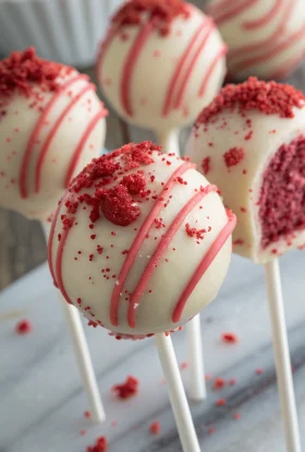 Red Velvet Cake Pops Recipe