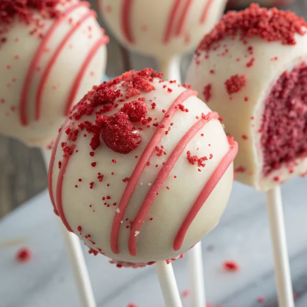 Red Velvet Cake Pops Recipe