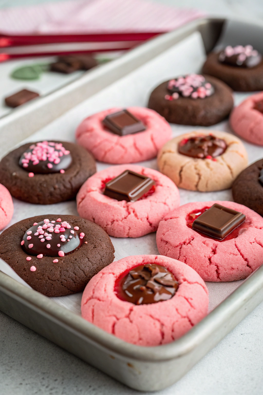 Valentine Ganache Cookies Recipe