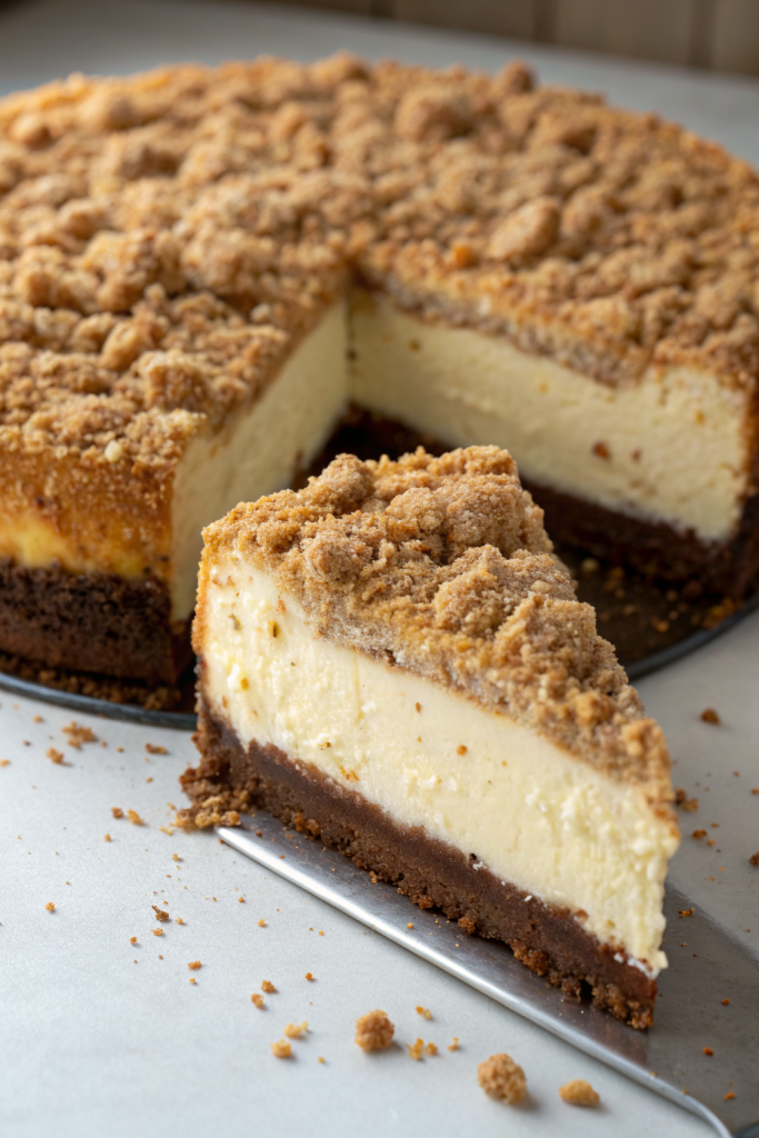 Apple Crumble Cheesecake Recipe