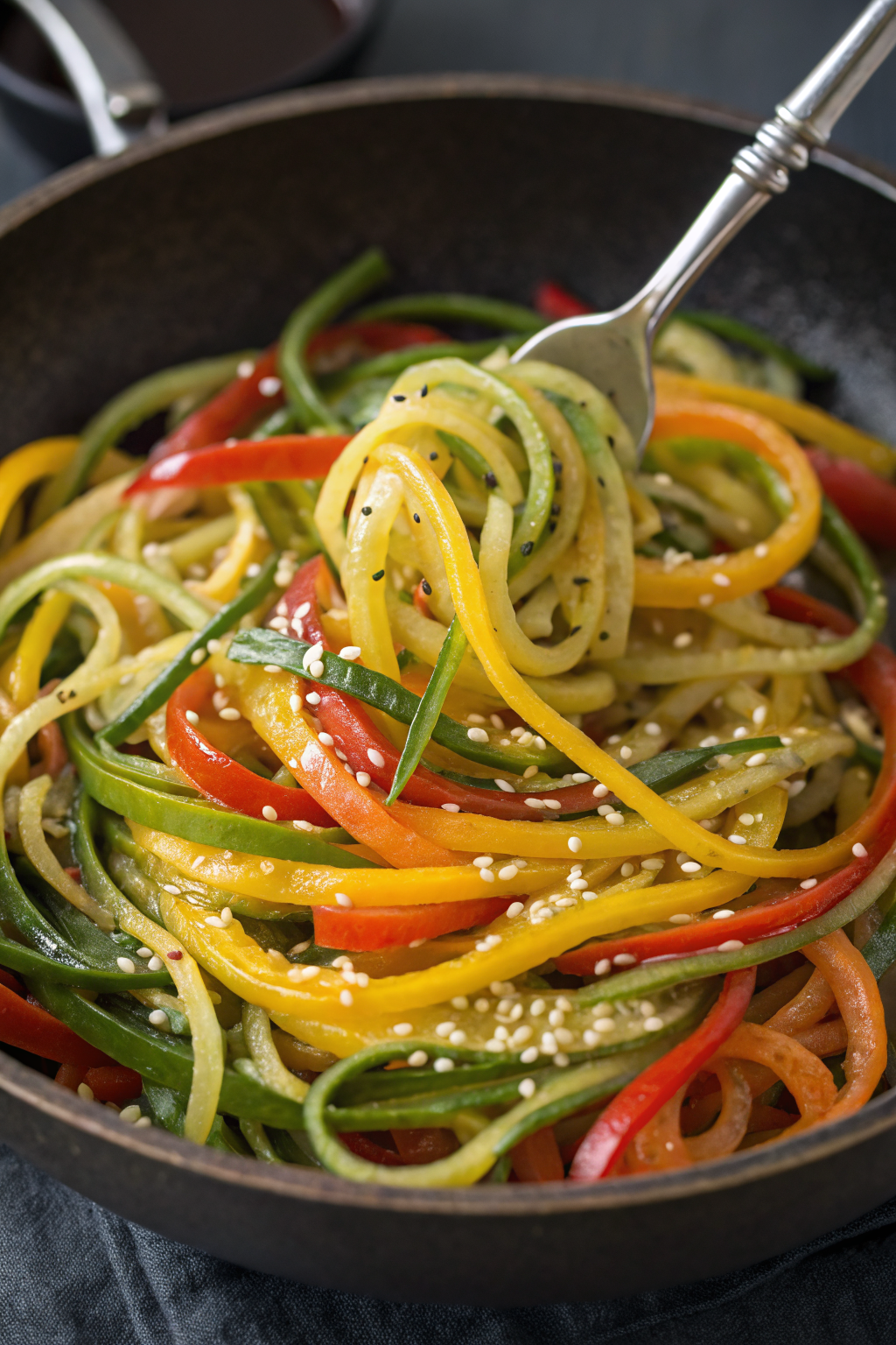 Asian Zucchini Noodles Recipe