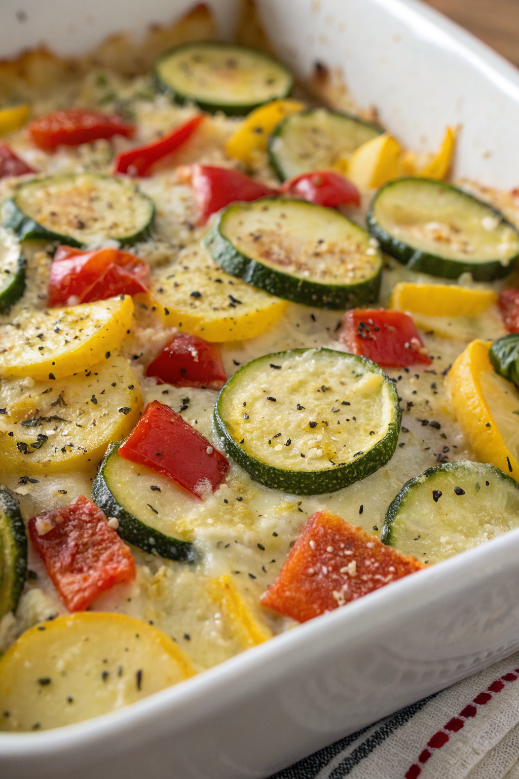 Baked Zucchini and Cheese Recipe