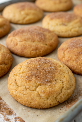 Brown Butter Pumpkin Snickerdoodle Cookies Recipe