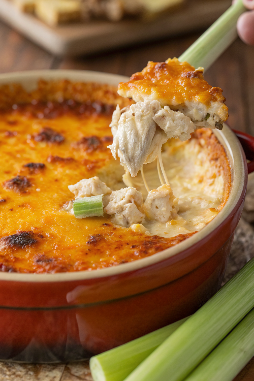 Buffalo Chicken Dip Sliders