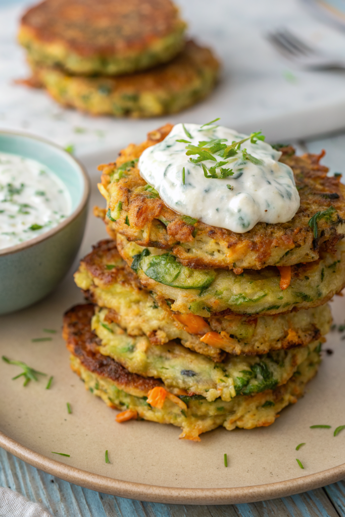 Crispy Zucchini Fritters Recipe