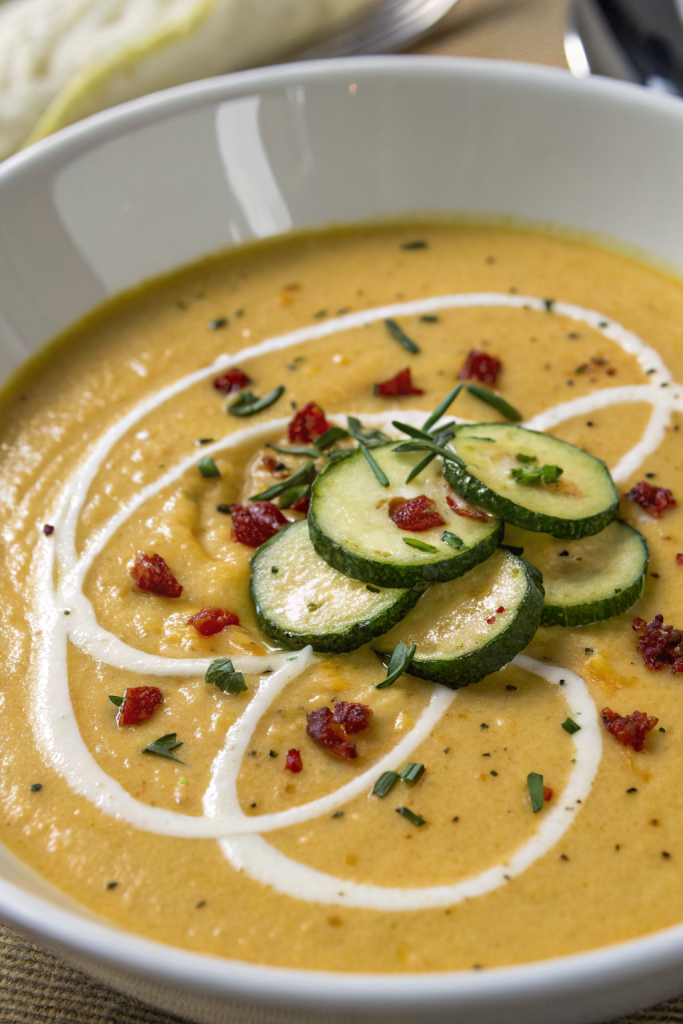 Curried Zucchini Soup Recipe