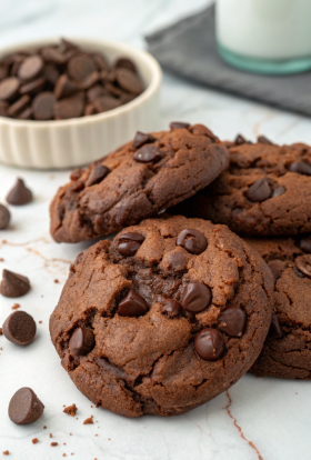 Double Chocolate Zucchini Cookies Recipe