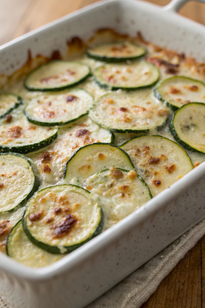 Easy Cheesy Zucchini Bake Recipe