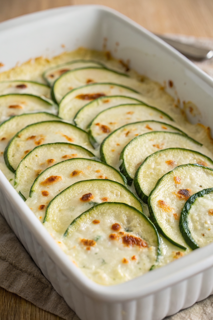 Easy Zucchini Au Gratin Recipe