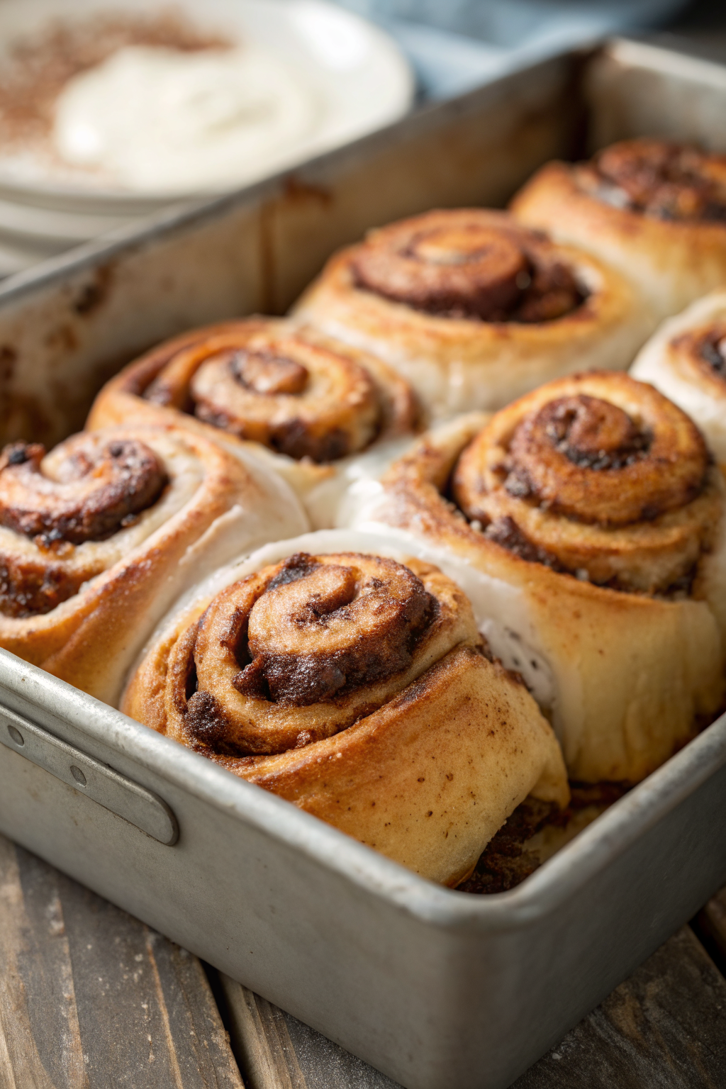Fluffy Cinnamon Rolls with Creamy Glaze Recipe