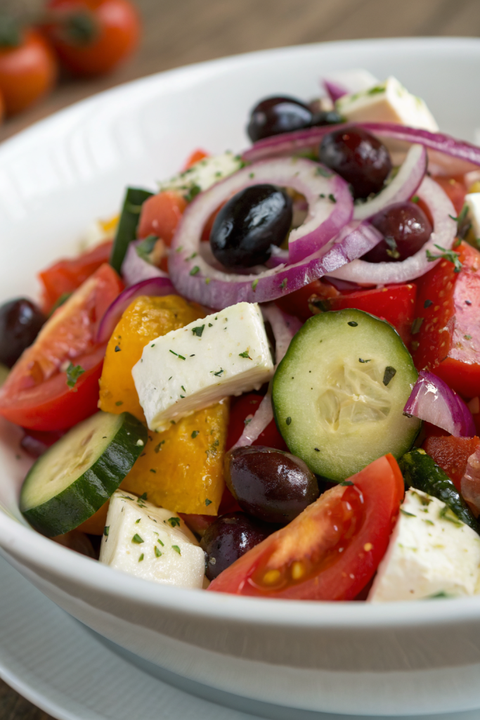 Greek Zucchini Salad