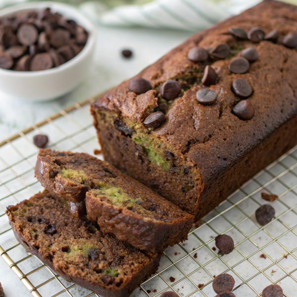 Healthy Chocolate Zucchini Bread Recipe