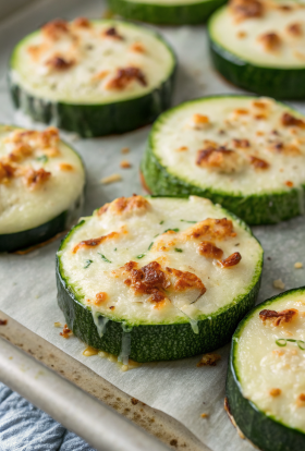 Oven Roasted Parmesan Zucchini Recipe