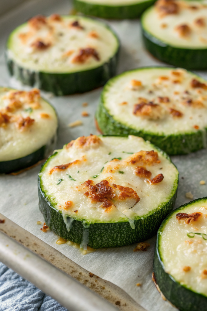 Oven Roasted Parmesan Zucchini Recipe