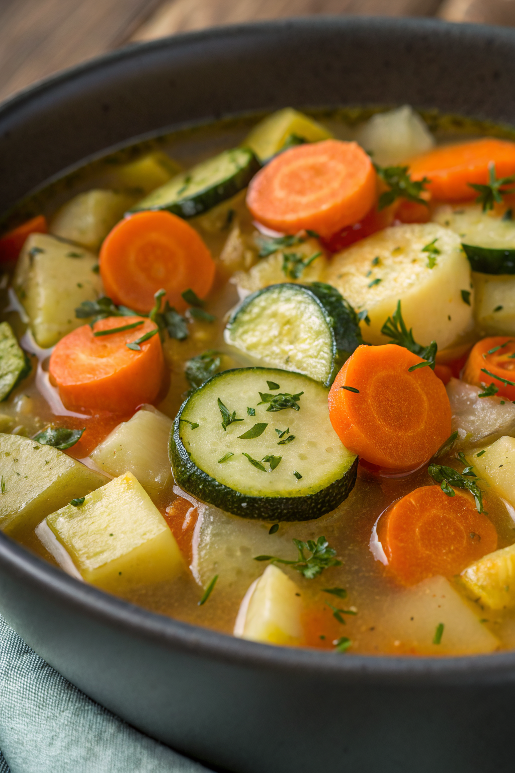 Potato Zucchini Soup Recipe