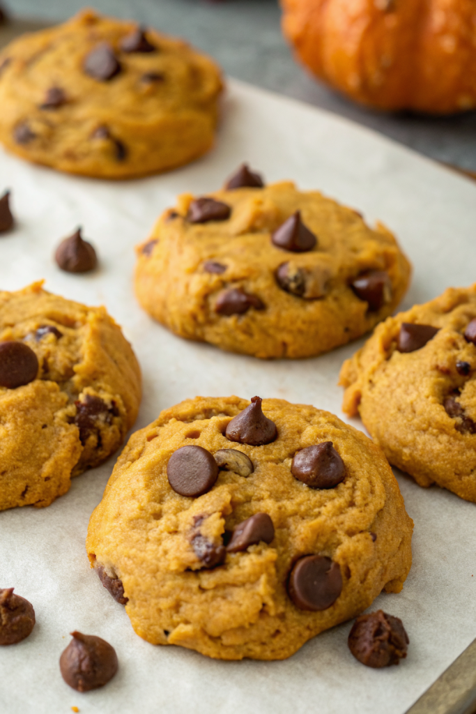 Pumpkin Chocolate Chip Cookies Recipe