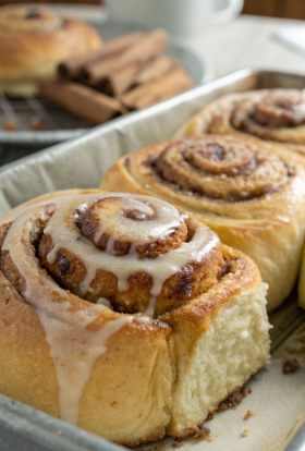 Pumpkin Cinnamon Rolls Recipe