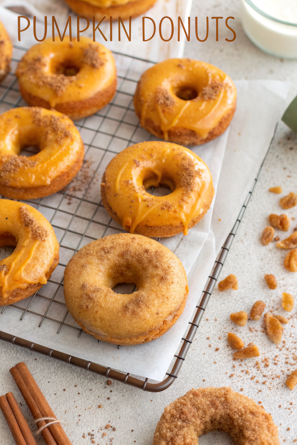 Pumpkin Doughnuts Recipe