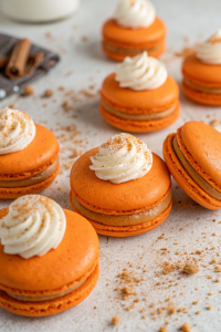 Pumpkin Pie Macarons Recipe
