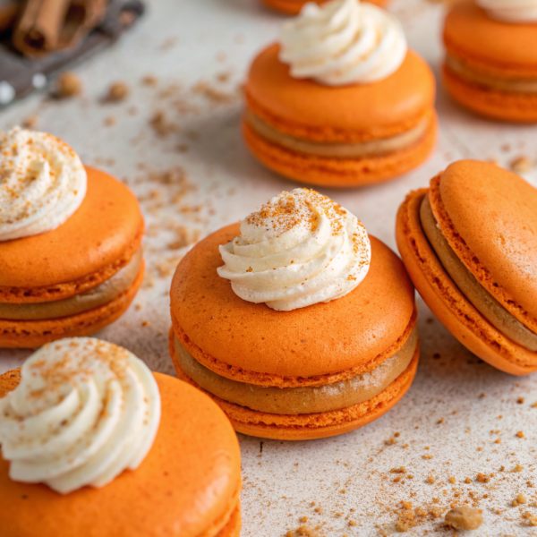 Pumpkin Pie Macarons Recipe