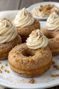 Pumpkin Spice Cheesecake Doughnuts Recipe