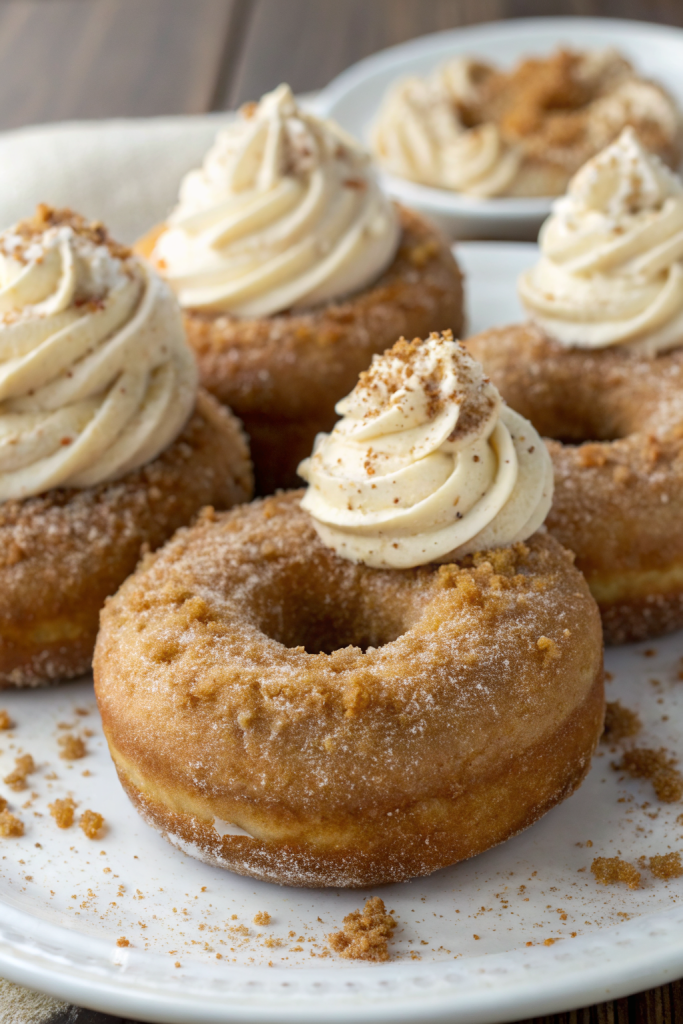 Pumpkin Spice Cheesecake Doughnuts Recipe