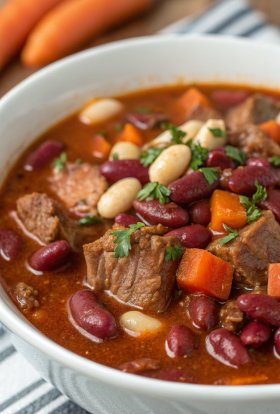 Slow Cooker Baked Beans Recipe