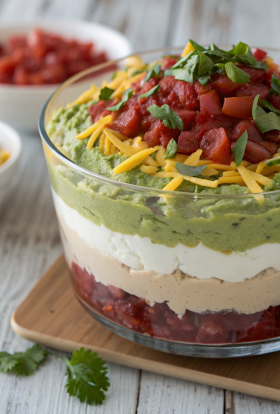Taco Dip with Salsa