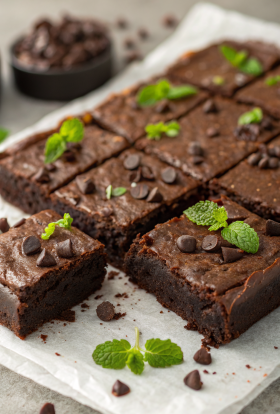 Vegan Zucchini Brownies Recipe