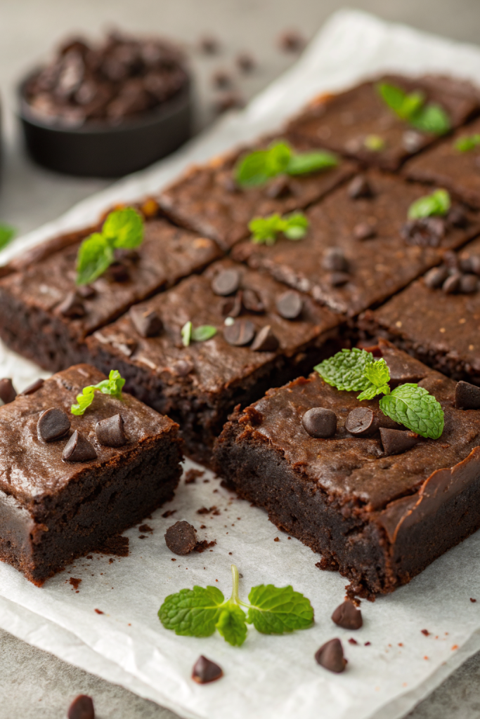 Vegan Zucchini Brownies Recipe