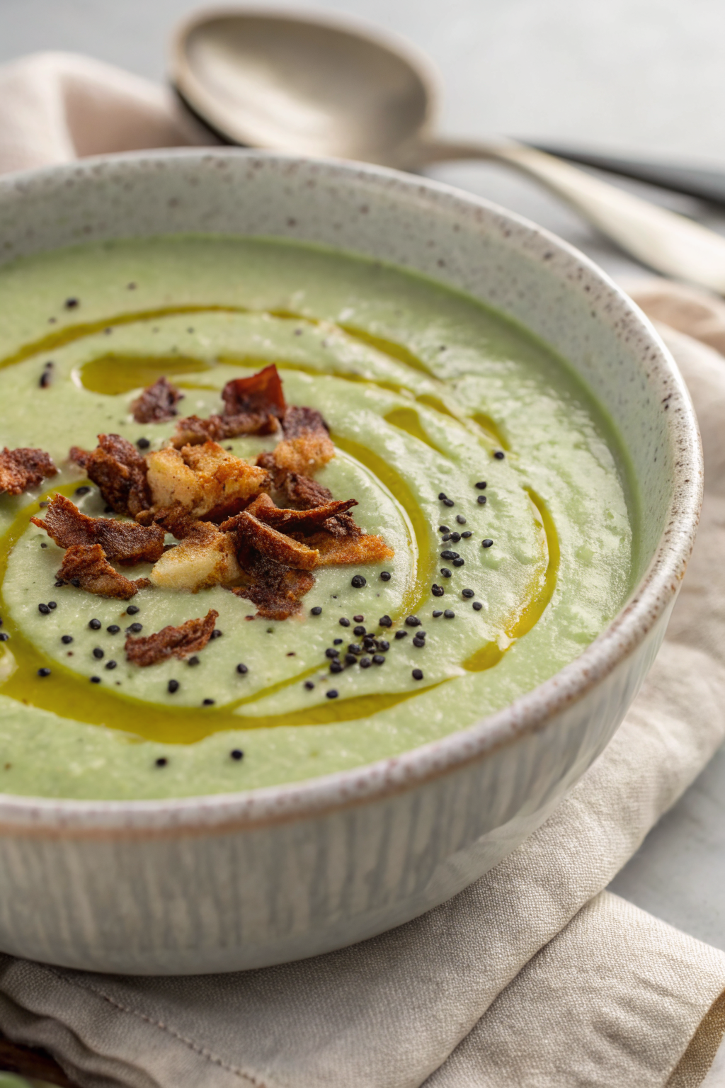 Vegan Zucchini Soup Recipe