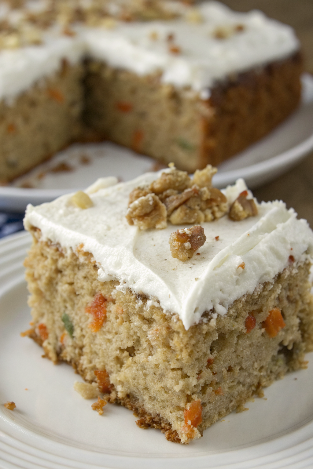 Zucchini Cake with Cream Cheese Frosting Recipe