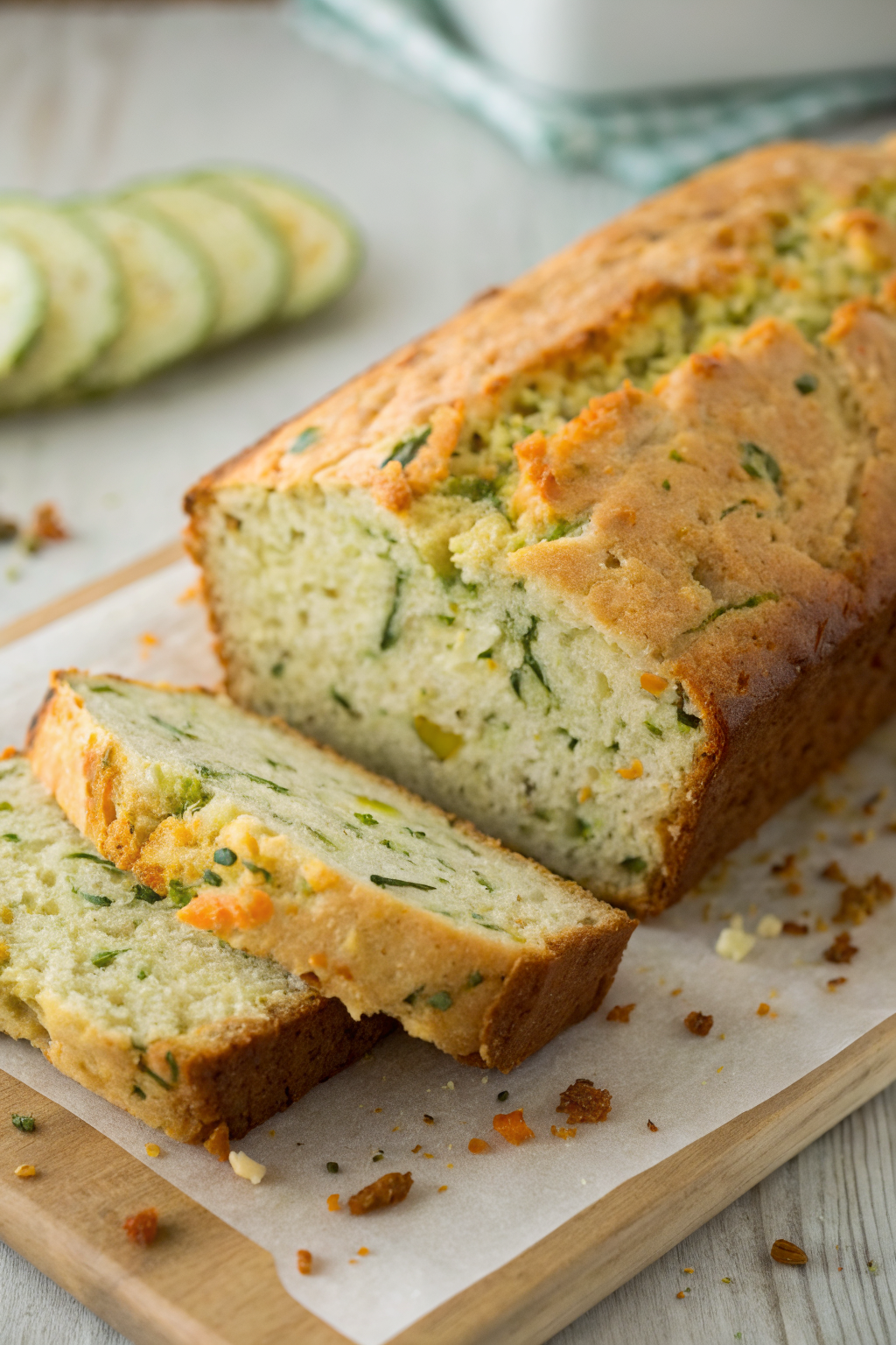 Zucchini Cheese Bread