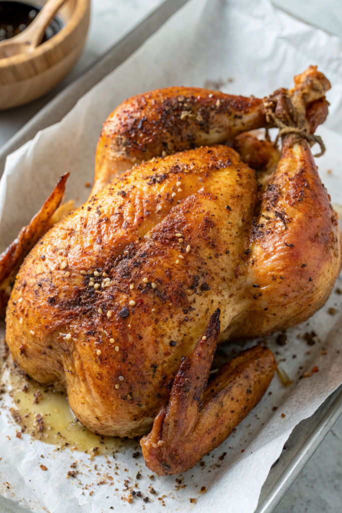 Air Fryer Rotisserie Chicken Recipe