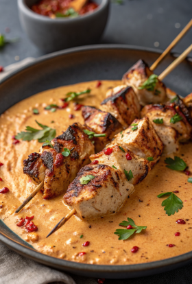 Bang Bang Chicken Skewers Recipe