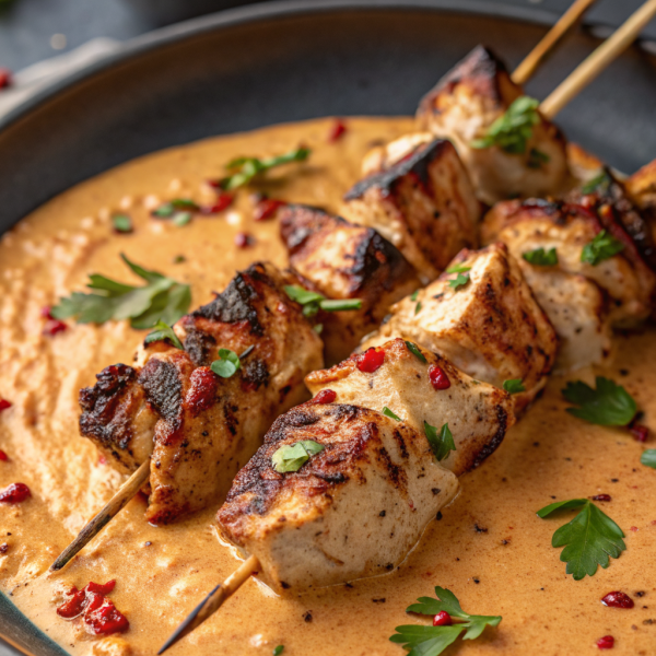 Bang Bang Chicken Skewers Recipe