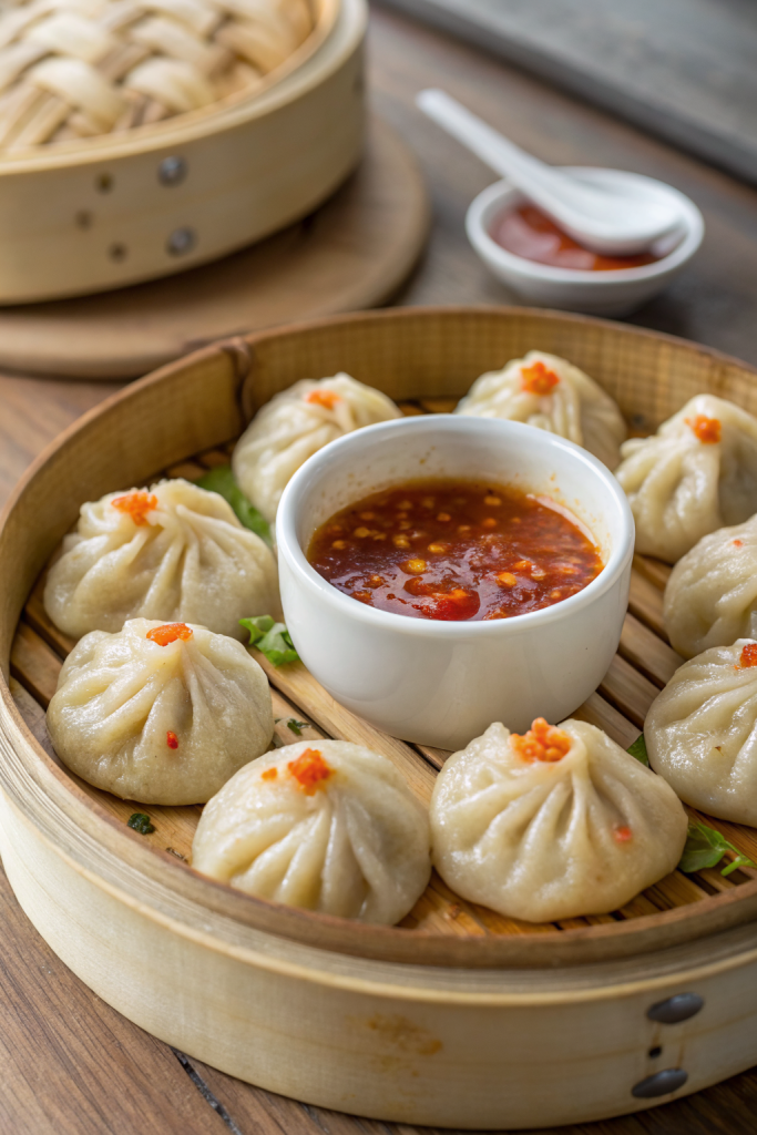 Chicken Momo Dumplings Recipe