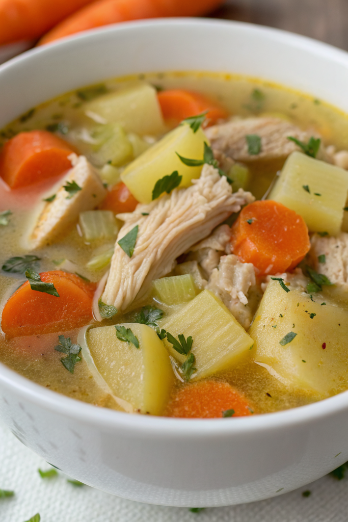 Chicken Soup with Potatoes