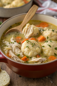 Chicken and Pumpkin Dumplings Recipe