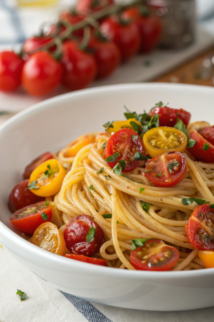 Creamy Cherry Tomato Pasta Recipe