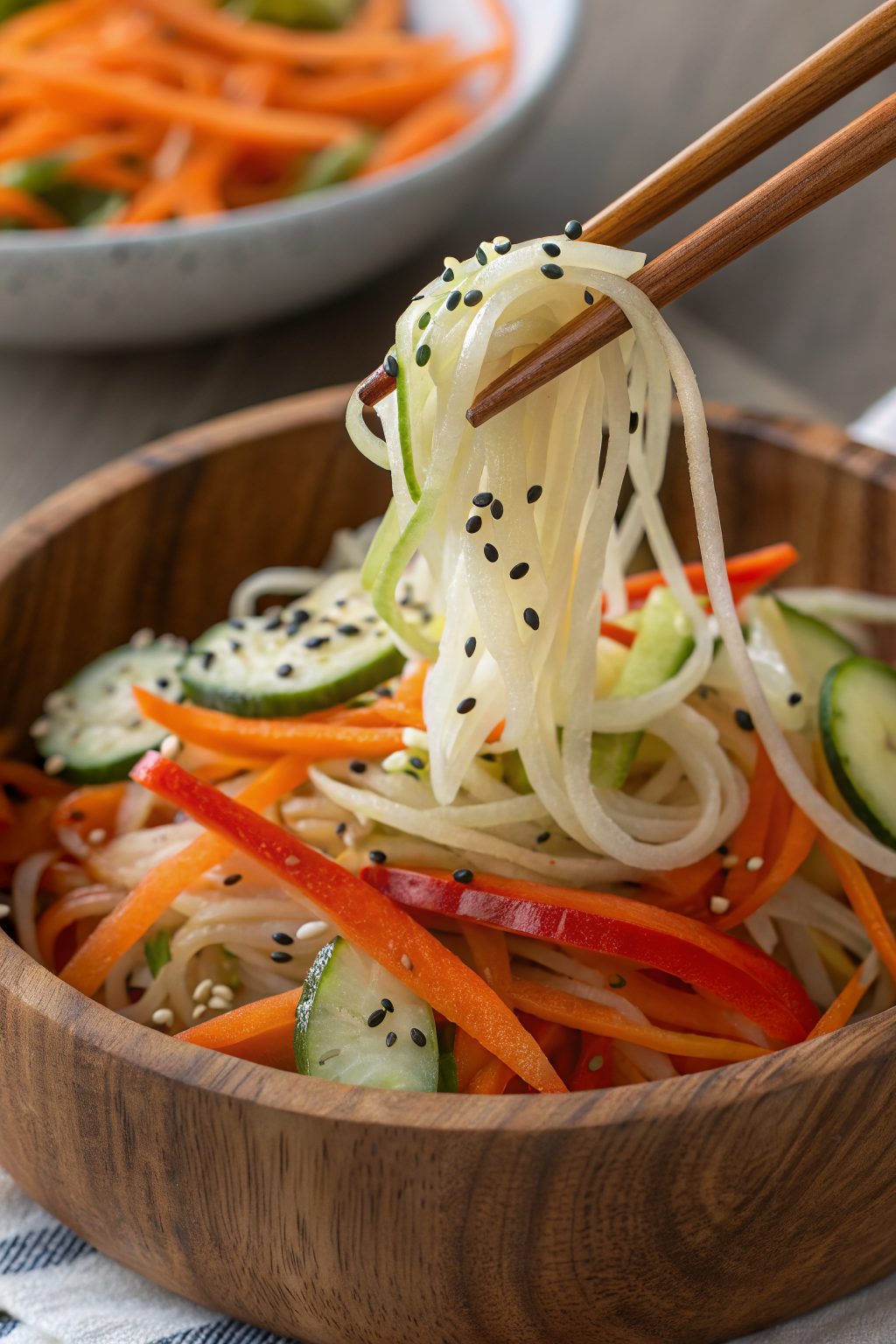 Cucumber Carrot Salad Recipe